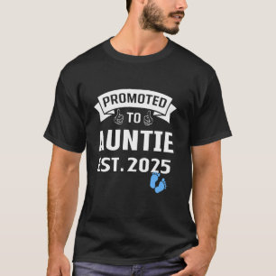 T-shirt Drôle promu à la tante 2025 C'est un garçon - Baby