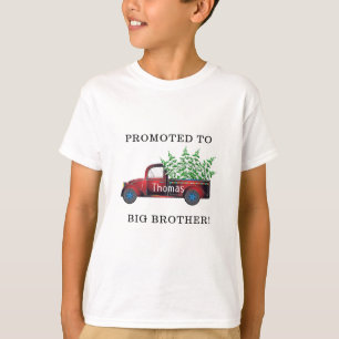 T-shirt drôle promu au grand frère camion de Noël