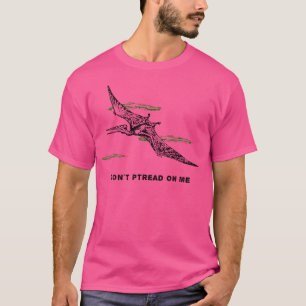 T-shirt Drôle Pterodactyle Ne Pas Ptread Sur Moi Dinosaure