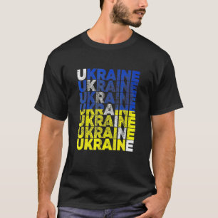 T-shirt Drôle Puck Foutine Mème Je Suis Aux Côtés De L'Ukr