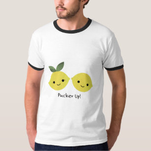 T-shirt Drôle Pucker Up Lemons