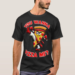 T-shirt Drôle Pun Vous Voulez Pizza Me Italien Pizza Lo