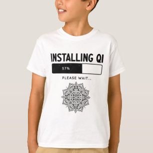 T-shirt Drôle Qigong Arts Martiaux Tai Chi Yoga Méditation
