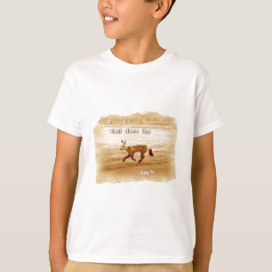 T-shirt drôle que dit le renard
