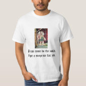 T-shirt Drôle Quirky Scandinavian Troll (Devant)