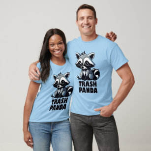 T-shirt Drôle Raccoon Animaux Trash Panda plaisanteries Ca