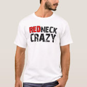 T-shirt drôle Redneck blanc (Devant)