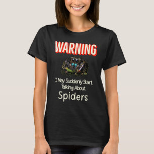 T-shirt Drôle Regal Jumping Spider Spooder maman papa Arac