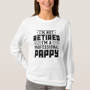 T-shirt Drôle retraite Je ne suis pas retraité Je suis un 