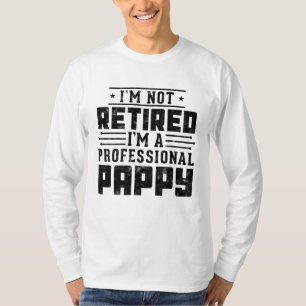 T-shirt Drôle retraite Je ne suis pas retraité Je suis un 