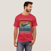 T-shirt Drôle Rétro 80 Fusée Science Physique Quantique re (Devant entier)