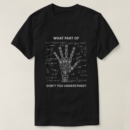 T-shirt Drôle Robotique Génie Robotique Génie Génie (Design devant)
