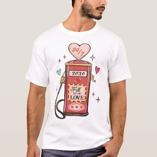 T-shirt Drôle Saint-Valentin (Devant)