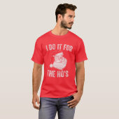 T-shirt Drôle Santa Clause Je le fais pour les hommes de P (Devant entier)