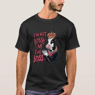 T-shirt drôle sarcasique animal drôle vache dicton pour hu