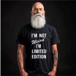 T-shirt Drôle sarcastique dit la police blanche