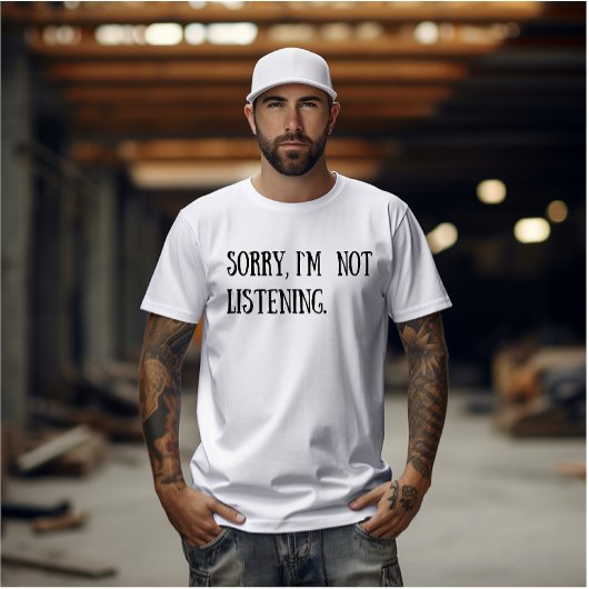 T-shirt Drôle sarcastique dit la police noire