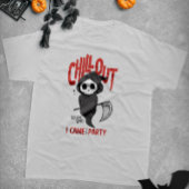 T-shirt Drôle Sarcastique GrimReaper Costume de fête d'Hal