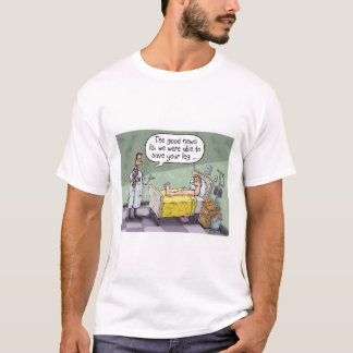 T-shirt Drôle SAVE le cadeau de la jambe pour le professio