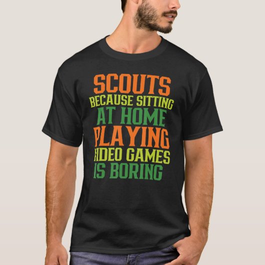 T-shirt Drôle Scout Joke, Parfait pour Chef de Troupe Scou (Devant)