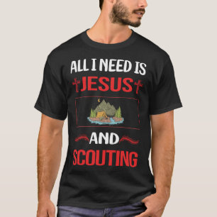T-shirt Drôle Scouts Scouts de Jésus Scouting