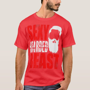 T-shirt Drôle Sey Porté Bête Anniversaire Homme Beard Cade