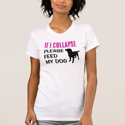 T-shirt Drôle si je réduit Chien Maman Amoureux des chiens (Devant)