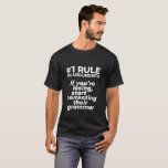 T-shirt Drôle Si Perdre L'Argument Commence À Corriger La<br><div class="desc">Si vous perdez un argument, commencez à corriger leur grammaire. Design drôle et humoristique pour professeur d'anglais, professeur de collège. Ce produit cool et amusant est idéal pour les étudiants, les rédacteurs, les auteurs ou les rédacteurs qui ne peuvent pas se permettre de faire des fautes de grammaire. Parfait pour...</div>