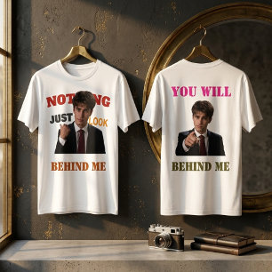 T-shirt drôle Sigma Meme recto & verso Regardez