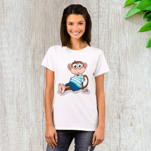 T-shirt Drôle singe