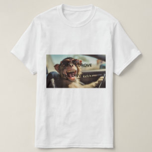 T-shirt drôle singe