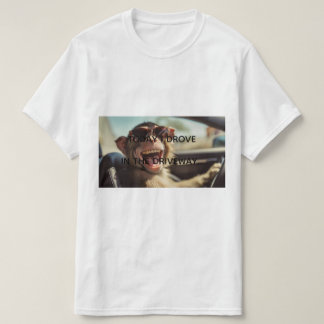 T-shirt drôle singe