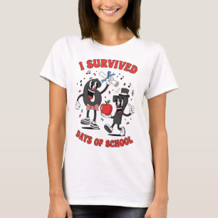 T-shirt Drôle Six Sept 67 École Mème Nombres Professeur Ét