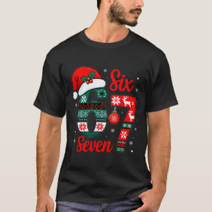 T-shirt Drôle Six Sept 67 Mème 6 7 Noël Pyjama Hommes
