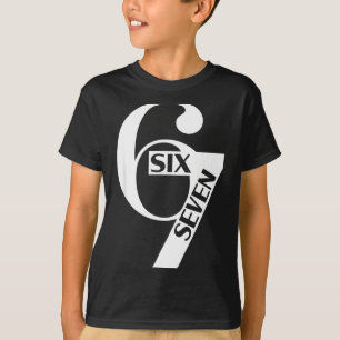 T-shirt Drôle Six Sept 6 7 Mème Dire Génération Alpha Argo
