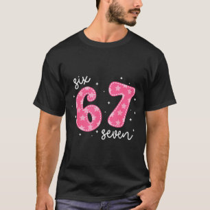 T-shirt Drôle Six Sept 6 7 Mème Gen Alpha Argot 6 7 Nk Cu