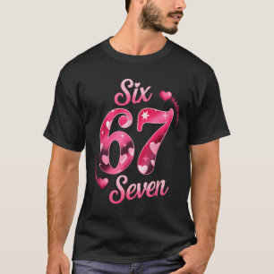 T-shirt Drôle Six Sept 6 7 Mème Pour Hommes Femmes Enfants