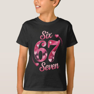 T-shirt Drôle Six Sept 6 7 Mème Pour Hommes Femmes Enfants