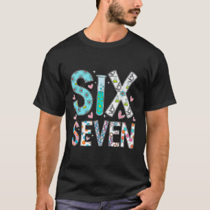 T-shirt Drôle Six Sept 6 7 Mème Professeur de Sciences Hom