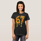T-shirt Drôle Six Sept Zza 67 Numéro (Devant entier)