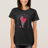 T-shirt Drôle Skeleton Valentine Si j'avais des sentiments (Devant)