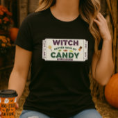 T-shirt Drôle Sorcière Halloween Mieux Avoir Mon Candy Pun