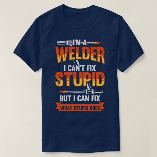 T-shirt Drôle Soudage Souder cadeau (Design devant)