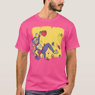 T-shirt Drôle Souldering Singe Et Escalade Rock