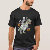 T-shirt Drôle Squelette maman Dinosaure T Rex Candy Grab H (Devant)