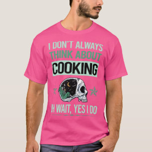 T-shirt Drôle Squelette Oui Je fais Cuisine