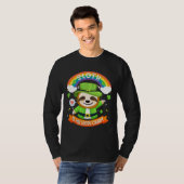 T-shirt Drôle St Patrick S Day Sloth Est Mon (Devant entier)