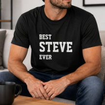 Drôle Steve Personnalisé Meilleur Steve Anniversai