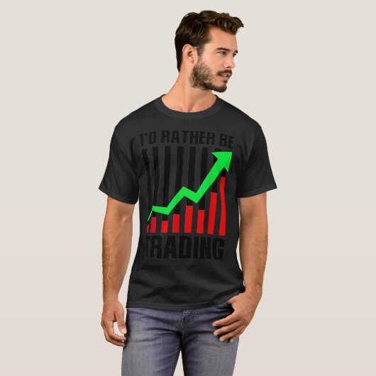 T-shirt Drôle Stock Trading Gift Pour Stock Market Trader (Devant entier)