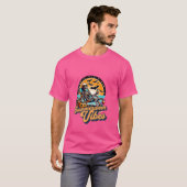 T-shirt Drôle Summerween Vibes Été Skeleton Beach Chill (Devant entier)